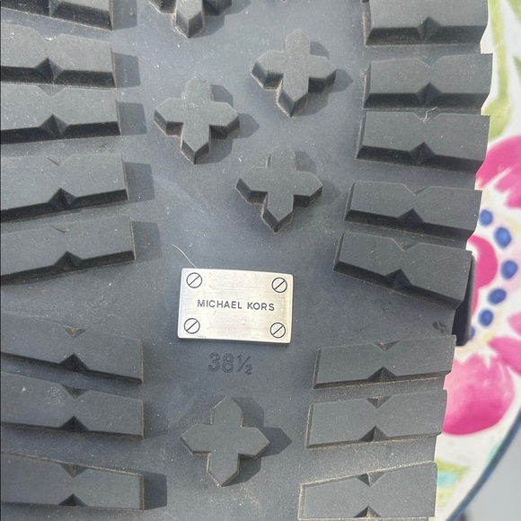 Michael Kors Black Sandals with Crystal Buckles - Picture 5 of 7